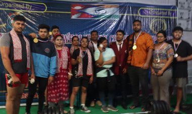 भारतीय शक्ति खेल संघ द्वारा आयोजित अंतरराष्ट्रीय पावर लिफ्टिंग प्रतियोगिता 2022 नेपाल में संपन्न