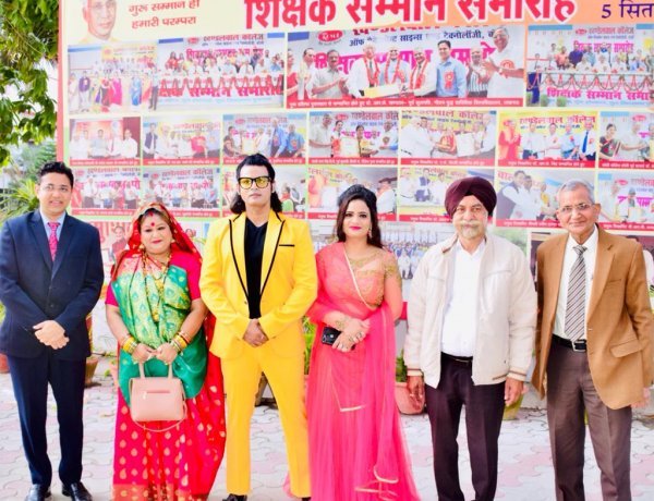 फ़िल्म की सफलता की दुआ के लिए अभिनेता मुकेश जे भारती पहुँचे बरेली