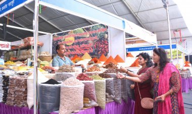 केरल, तमिलनाडु, पंजाब के मसाले बने आकर्षण के केन्द्र