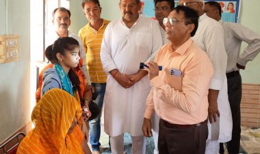 मुख्यमंत्री के जन्मदिन पर निःशुल्क नेत्र जांच एवं लैंस प्रत्यारोपण शिविर आयोजित ऊर्जा मंत्री ने किया उद्घाटन