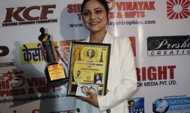 अनुषा रंधावा को मिला लीजेंड दादासाहेब फाल्के अवार्ड