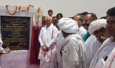 चिकित्सा मंत्री ने लालसोट में दो पीएचसी भवनों का शिलान्यास किया