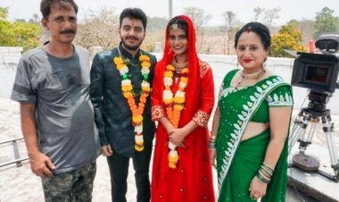 रिषभ शर्मा व रोशनी कश्यप की लवस्टोरी फिल्म 'एक नराधम'