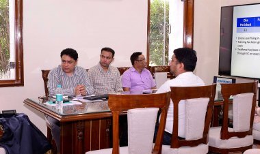 ड्रोन की संख्या बढ़ाते हुए सर्वे में तेजी लाये  -मुख्य सचिव