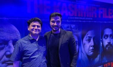 "द कश्मीर फाइल्स को अलग और अनोखा म्यूजिक देकर रोहित शर्मा ने फिल्म को लेकर काफी इन्साफ किया है" - अभिनेता दर्शन कुमार