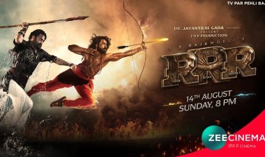 'आरआरआर' के वर्ल्ड टेलीविजन प्रीमियर के साथ मनाइए भारतीय सिनेमा के शानदार गौरव का जश्न, ज़ी सिनेमा पर