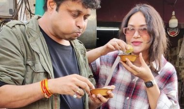 एण्डटीवी के ‘हप्पू की उलटन पलटन‘ से योगेश त्रिपाठी और कामना पाठक की दबंग जोड़ी ने मध्य प्रदेश में मनाया नवरात्रि का त्योहार