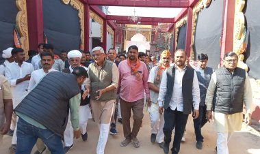 भाजपा जोधपुर देहात दक्षिण की मैराथन दौङ का आयोजन