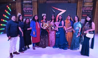 भारत की नारी सब पर भारी ग्रुप के लिए किया गया क्वीनस ऑन दी फ्लोर का आयोजन