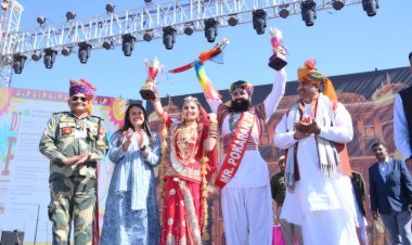 नियति शर्मा बनी मिस पोकरण और पोकरण के भरत बोहरा की हैट्रिक, तीसरी बार बने मिस्टर पोकरण