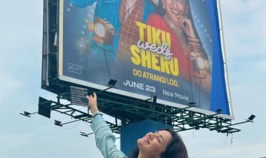 खुद को होर्डिंग पर देख अवनीत कौर ने याद किए संघर्ष के दिन