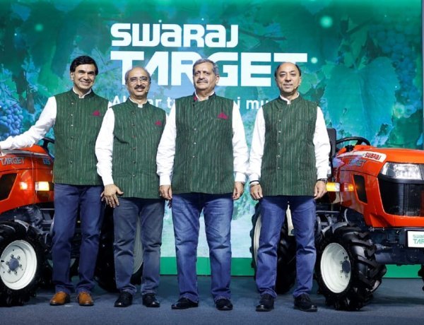 स्वराज ट्रैक्टर्स ने ठोस आकार और हल्के वजन की नई 'स्वराज टार्गेट' ट्रैक्टर रेंज लॉन्च की