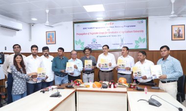 सब्जियों में पादप प्रवर्धन की तकनीकी'  पर छः दिवसीय प्रशिक्षण का समापन