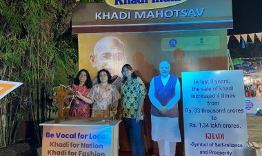 वोकल फॉर लोकल'और 'आत्मनिर्भर भारत अभियान' को समर्पित खादी महोत्सव