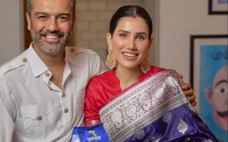 सोनाली सेगल ने दिल छू लेने वाला पहला करवा चौथ मनाया