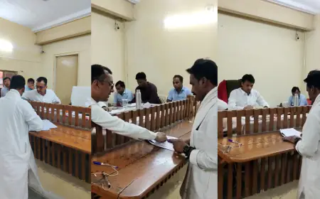 शाहपुरा-बनेड़ा: पूर्व राज्य मंत्री गोपाल केसावत ने निर्दलीय रूप से भरा नामांकन