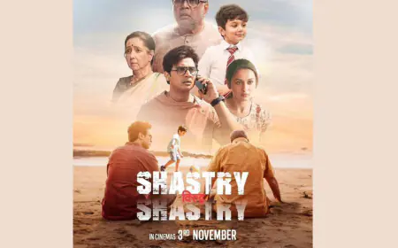 शास्त्री विरुद्ध शास्त्री समीक्षा: एक पारिवारिक फिल्म जो पैरेंटहुड के मुद्दे को उठाती है