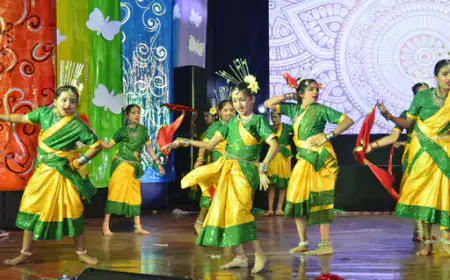 भारतीय विद्या भवन विद्याश्रम प्रताप नगर का 14वां वार्षिकोत्सव धूमधाम से मनाया गया