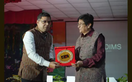 लिंग्याज ललिता देवी इंस्टीट्यूट ऑफ मैनेजमेंट एंड साइंसेज में किरन बेदी के साथ TEDx टॉक का आयोजन