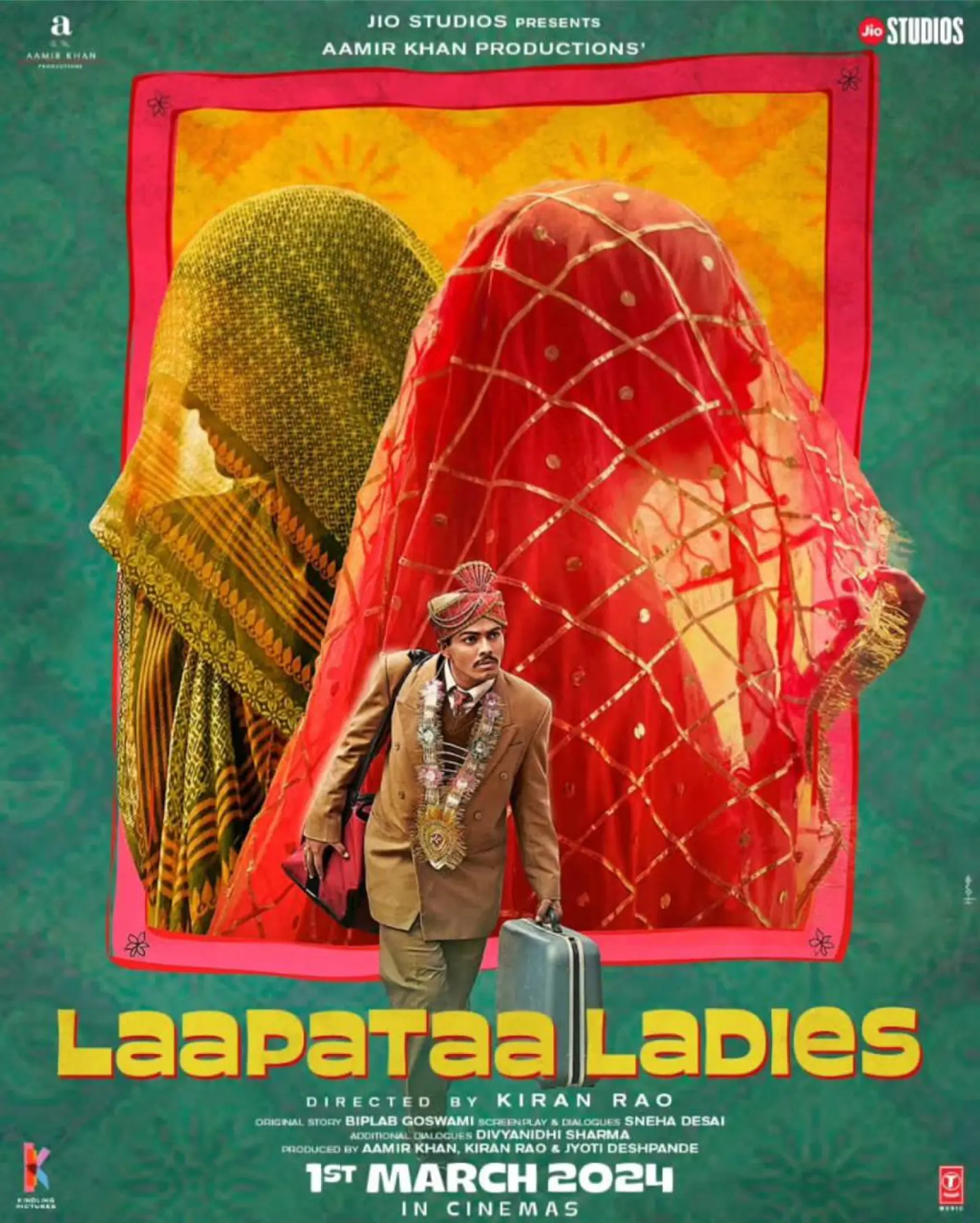 सिद्धार्थ आनंद की फिल्म 'फाइटर' की रिलीज के साथ थिएटर्स में नजर आएगा किरण राव द्वारा निर्देशित फिल्म 'लापता लेडीज' का कॉमेडी से भरपूर ट्रेलर