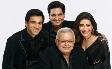 प्रतीक गांधी, करिश्मा तन्ना और गगन देव रियार ने हंसल मेहता को दिया धन्यवाद