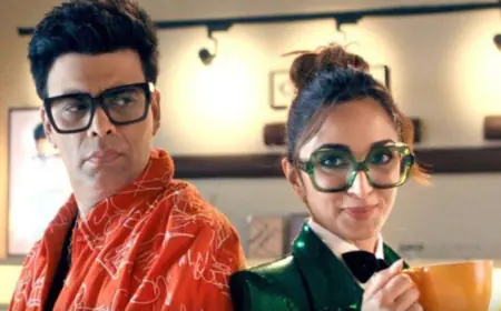 कियारा आडवाणी हाली में विज्ञापन शूट में करण जौहर की मज़ाकिया ढंग से नकल करते हुए दिखाई दी