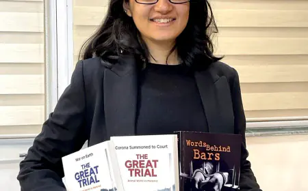 भावनाओं को छूने के लिए तैयार है लेखिका मेधा पुष्करणा की नई पुस्तक 'वर्ड्स बिहाइंड बार्स'