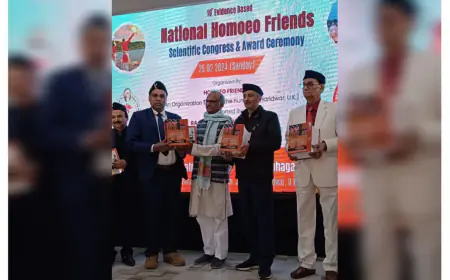 विश्व की सबसे बड़ी होम्योपैथी पुस्तक का हुआ विमोचन