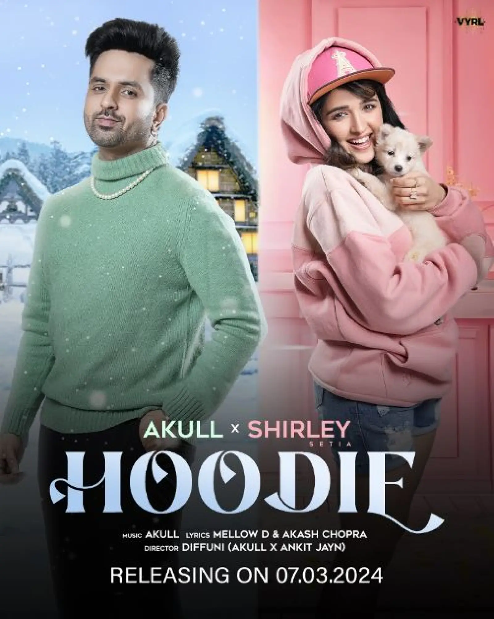 अकुल और शर्ली सेतिया ने अपना नया सिंगल 'हूडी' रिलीज़ किया