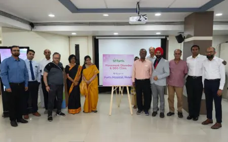 फोर्टिस अस्पताल मुलुंड ने मध्य मुंबई में पहला मूवमेंट डिसऑर्डर एंड डीबीएस क्लीनिक खोला