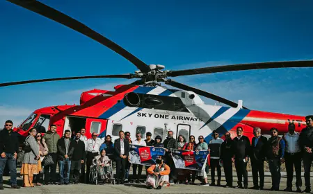 आस्था का नया आयाम! आदि कैलाश और ओम पर्वत के लिए हवाई यात्रा शुरू