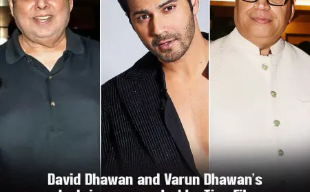 डेविड धवन और वरुण धवन एक धमाकेदार एंटरटेनर के लिए टिप्स फिल्म्स के साथ जुड़े