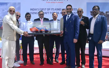 एसएचएम शिपकेयर ने ओएनजीसी के लिए भारत का पहला फास्ट क्रू बोट वेसल-सी स्टैलियन-I लॉन्च किया