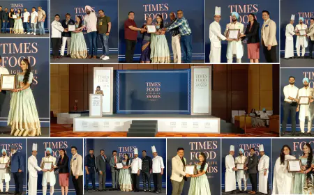 केपी सिंह और ईशा कलोआ टाइम्स फूड एंड नाइटलाइफ़ अवार्ड्स 2024 में अतिथि के रूप में शामिल हुए