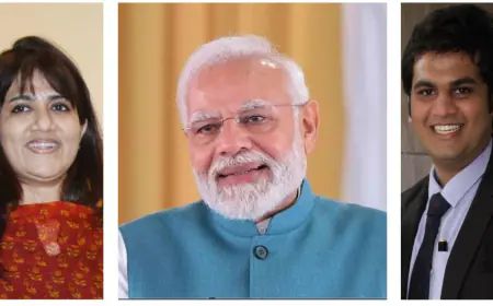 लता मंगेशकर की भतीजी  रचना शाह और रिदम वाघोलिकर ने प्रधानमंत्री नरेंद्र मोदी को एक भावपूर्ण गीत समर्पित किया