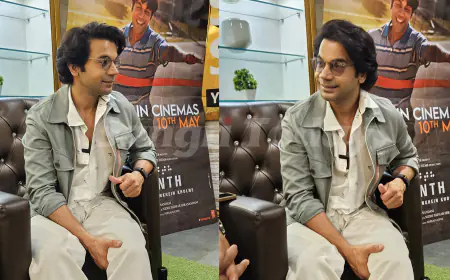 सपनों के हक़ीक़त में बदलने की कहानी है श्रीकान्त : एक्टर राजकुमार राव, फिल्म श्रीकांत का प्रमोशन करने आए जयपुर