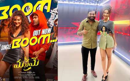 सीरत कपूर की  'मनामे' का हुआ आज डेब्यू: "बूम बूम" गाने में शारवानंद के साथ मचाया धमाल