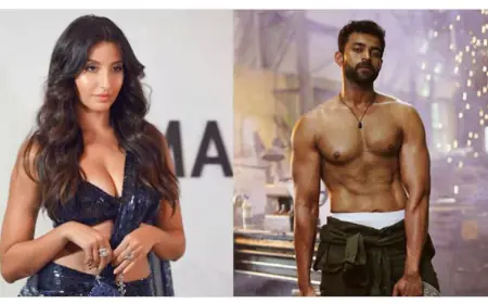 नोरा फतेही-वरुण तेज की फिल्म 'मटका' के लिए रामोजी फिल्म सिटी में 15 करोड़ रुपये का सेट लगाया