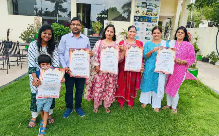 सहेलियों री तीज कार्यक्रम का पोस्टर लॉन्च