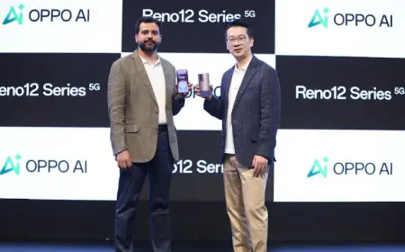 OPPO India ने Reno12 5G सीरीज़ लॉन्च की; AI फोन की उपलब्धता आसान बनाई