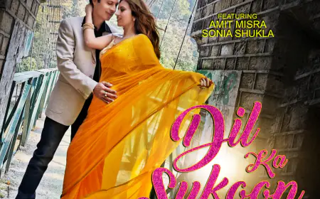 90 के दशक की मेलोडी याद दिलाता है अमित मिश्रा और सोनिया शुक्ला का म्युज़िक वीडियो 'दिल का सुकून'