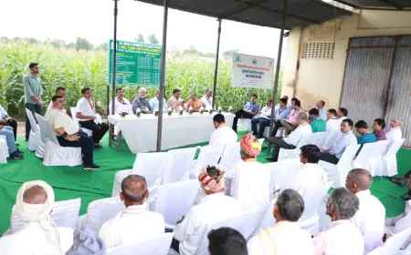 एमपीयूएटीः छठवीं पंचवर्षीय समीक्षा बैठक के दौरान कृषक वैज्ञानिक संवाद