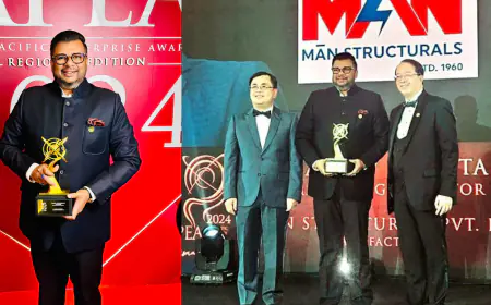 गौरव रुंगटा को 'एंटरप्रेन्योर ऑफ द ईयर' अवॉर्ड: थाईलैंड में एशिया पैसिफिक एंटरप्राइज अवॉर्ड्स में भारत का गौरव बढ़ाया!