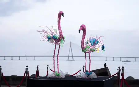 अनंत अंबानी की वंतारा ने मुंबई में स्थापित कीं विचारोत्तेजक वन्यजीव मूर्तियां