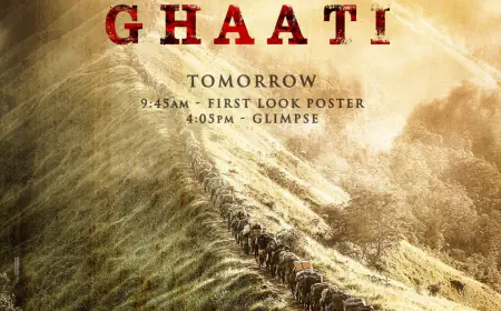 अनुष्का शेट्टी के जन्मदिन पर सामने आएगी 'घाटी' की पहली झलक