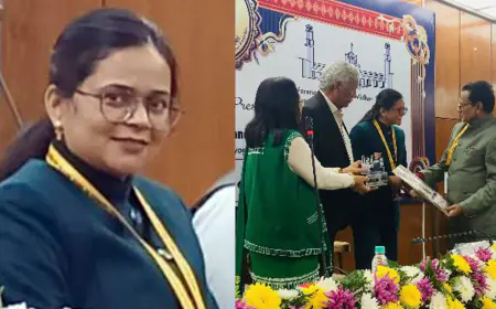 डॉ. पूजा सिंह को 'भारत विभूषण' सम्मान, उत्कृष्ट शोध कार्य के लिए मिली पहचान