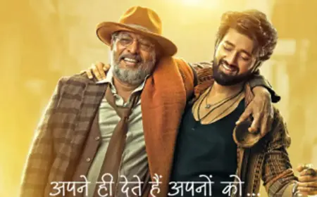 नाना पाटेकर और उत्कर्ष शर्मा ने फिल्म 'वनवास' के प्रमोशन के दौरान वाराणसी में की मीडिया से खास बातचीत