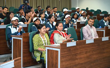 आईआईएम रायपुर ने युवा संगम फेज-5 के तहत असम के छात्रों का स्वागत किया, छत्तीसगढ़ की समृद्ध संस्कृति से कराई परिचय  