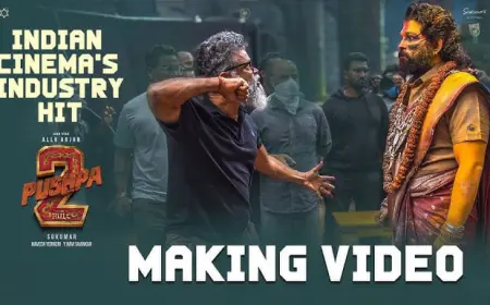 मेकर्स ने जारी किया 'पुष्पा 2' का एक्सक्लूसिव मेकिंग वीडियो, दिखाया सिनेमा की मास्टरपीस के पीछे का जादू