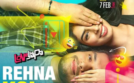 जुनैद खान और खुशी कपूर स्टारर लवयापा का रोमांटिक ट्रैक 'रहना कोल' हुआ रिलीज